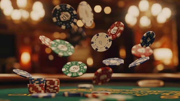 nadim slot BandarQ live dealer table interface showing card game play